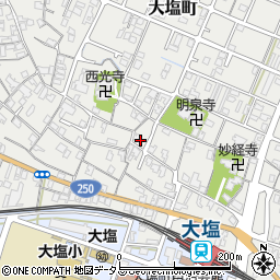 兵庫県姫路市大塩町319周辺の地図