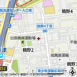 ひかりのくに株式会社　北大阪営業所周辺の地図