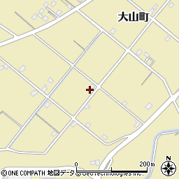 静岡県浜松市中央区大山町3888周辺の地図
