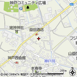 静岡県榛原郡吉田町神戸3011-5周辺の地図