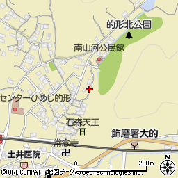 兵庫県姫路市的形町的形265周辺の地図