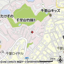 千里山西コーポ第２ビル周辺の地図