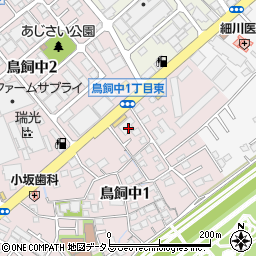 堀板硝子店摂津工場周辺の地図