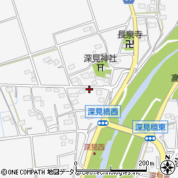 静岡県袋井市深見2203周辺の地図