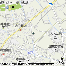 静岡県榛原郡吉田町神戸2998周辺の地図