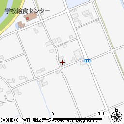 静岡県袋井市深見131周辺の地図