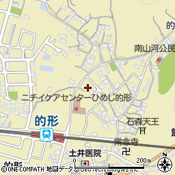 兵庫県姫路市的形町的形221周辺の地図