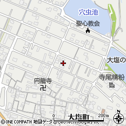 兵庫県姫路市大塩町176周辺の地図
