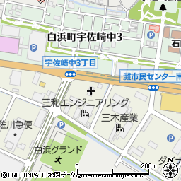 太陽建機レンタル姫路支店周辺の地図