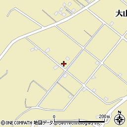静岡県浜松市中央区大山町3909周辺の地図
