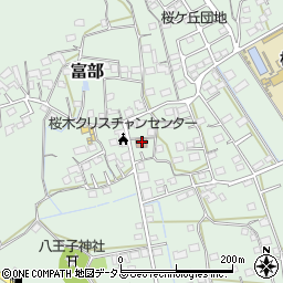 静岡県掛川市富部961-2周辺の地図