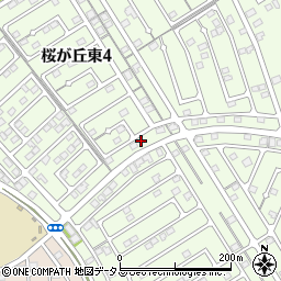 岡山県赤磐市桜が丘東4丁目4-36周辺の地図