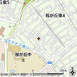 岡山県赤磐市桜が丘東4丁目4-189周辺の地図