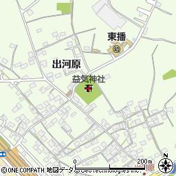 益気神社周辺の地図