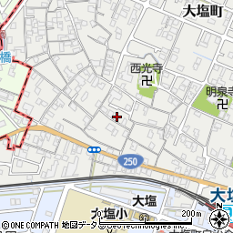 兵庫県姫路市大塩町246周辺の地図