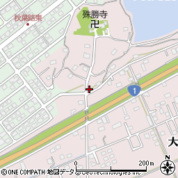 静岡県掛川市大池310周辺の地図