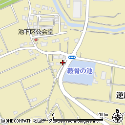 静岡県掛川市逆川343周辺の地図