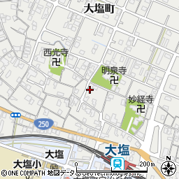 兵庫県姫路市大塩町328周辺の地図