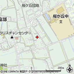静岡県掛川市富部975-3周辺の地図