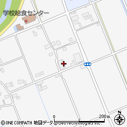 静岡県袋井市深見130周辺の地図
