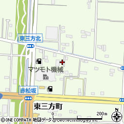 静岡県浜松市中央区東三方町279周辺の地図