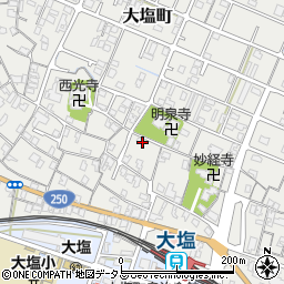 兵庫県姫路市大塩町331周辺の地図