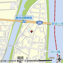 兵庫県たつの市御津町苅屋1343周辺の地図