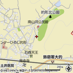 兵庫県姫路市的形町的形256周辺の地図