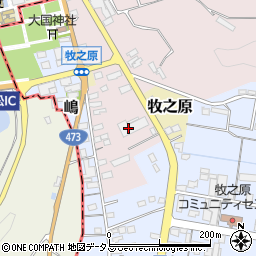 静岡県牧之原市勝田2033周辺の地図