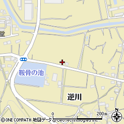静岡県掛川市逆川473周辺の地図