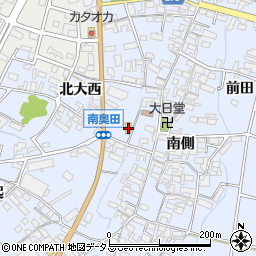 ファミリーマート美浜奥田店周辺の地図