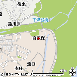 京都府相楽郡精華町下狛百久保周辺の地図