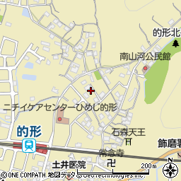 兵庫県姫路市的形町的形281周辺の地図