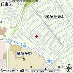 岡山県赤磐市桜が丘東4丁目4-191周辺の地図