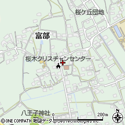 静岡県掛川市富部959周辺の地図