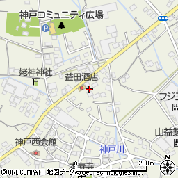 静岡県榛原郡吉田町神戸3010周辺の地図