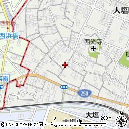 兵庫県姫路市大塩町242周辺の地図