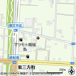 静岡県浜松市中央区東三方町287周辺の地図