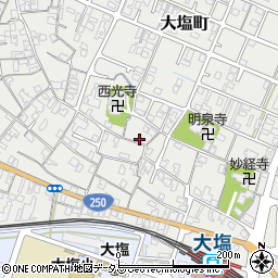 兵庫県姫路市大塩町220周辺の地図