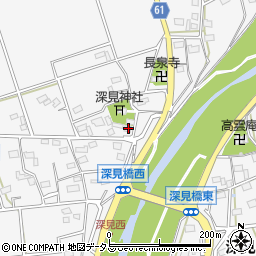 静岡県袋井市深見1876周辺の地図