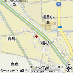 京都府木津川市山城町綺田綾杉17周辺の地図