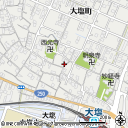 兵庫県姫路市大塩町218周辺の地図