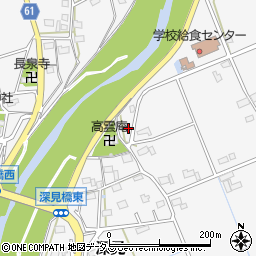 静岡県袋井市深見1004周辺の地図