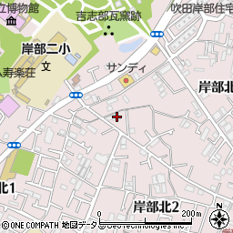 訪問看護ステーション　ヤドカリ周辺の地図