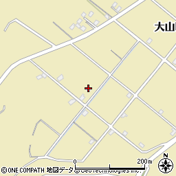 静岡県浜松市中央区大山町3910周辺の地図