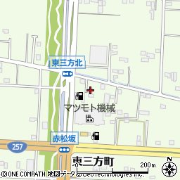 静岡県浜松市中央区東三方町276周辺の地図