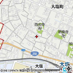 兵庫県姫路市大塩町248周辺の地図