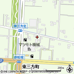 静岡県浜松市中央区東三方町278周辺の地図