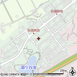 静岡県掛川市秋葉路周辺の地図