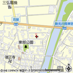 兵庫県たつの市御津町苅屋57周辺の地図